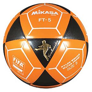 Official footvolley ball, #5, black / orange