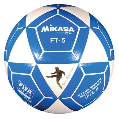 Official footvolley ball, #5, white / blue