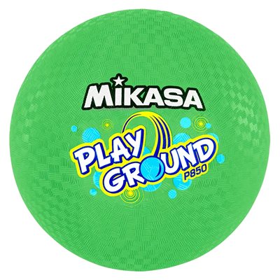 Four Square playground ball, bright green, 8½"