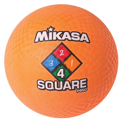 Ballon de jeu Four Square, orange